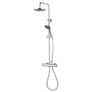 Aqualisa AQ Cool Touch Round Bar Mixer Shower - Chrome (AQ150BAR2) - main image 1