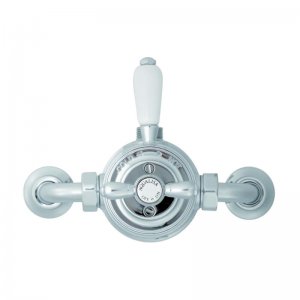 Aqualisa Aquatique exposed thermostatic mixer valve - chrome (500.10.01) - main image 1