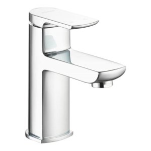 Aqualisa Downtown Small Basin Mixer Tap - Includes Waste - Chrome (DT.SPT.CH) - main image 1