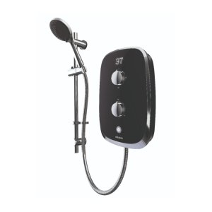 Aqualisa eMOTION Electric Shower 10.5kW - Midnight Black (MOBC105) - main image 1