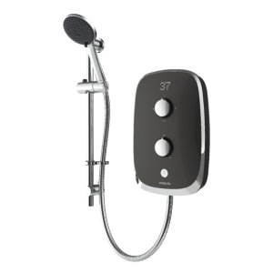 Aqualisa eMOTION Electric Shower 10.5kW - Space Grey (MOGC105) - main image 1