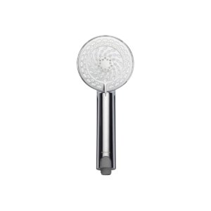 Aqualisa Harmony 90mm Shower Head - Chrome With Light Grey Sprayplate (HMY9001) - main image 1