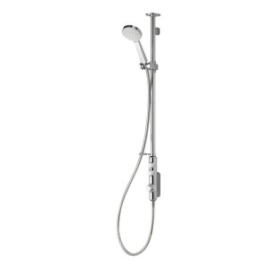 Aqualisa iSystem exposed digital shower with adjustable shower head - gravity pumped (ISD.A2.EV.21) - main image 1
