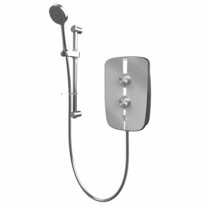 Aqualisa Lumi + Electric Shower 9.5kW - Mirrored Chrome (LMEP9501) - main image 1