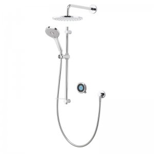 Aqualisa Optic Q Digital Smart Shower Concealed Dual with Wall Head - Gravity Pumped (OPQ.A2.BV.DVFW.20) - main image 1