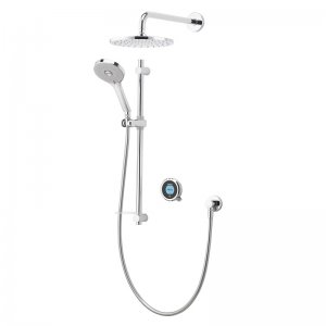Aqualisa Optic Q Digital Smart Shower Concealed Dual with Wall Head - High Pressure/Combi (OPQ.A1.BV.DVFW.20) - main image 1