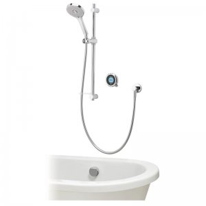 Aqualisa Optic Q Digital Smart Shower Concealed with Bath Fill - High Pressure/Combi (OPQ.A1.BV.DVBTX.20) - main image 1