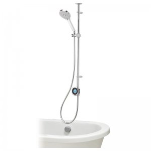 Aqualisa Optic Q Digital Smart Shower Exposed with Bath Fill - High Pressure/Combi (OPQ.A1.EV.DVBTX.20) - main image 1
