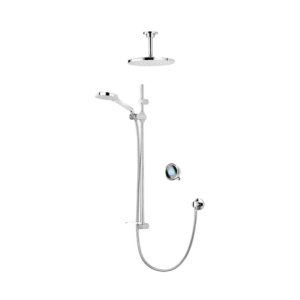 Aqualisa Q Smart digitial shower Dual HP Biv/Ceiling (QTC.02.FC.HP) - main image 1