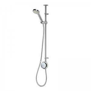 Aqualisa Quartz exposed digital shower with adjustable head - gravity pumped (QZD.A2.EV.18) - main image 1