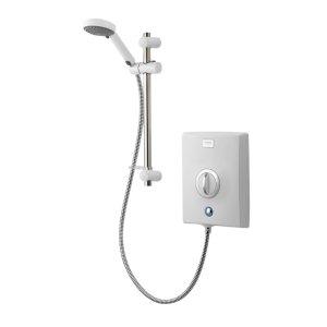 Aqualisa Quartz Electric Shower 8.5kW - White/Chrome (QZE8521) - main image 1