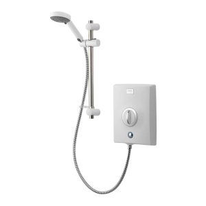 Aqualisa Quartz Electric Shower 9.5kW - White/Chrome (QZE9521) - main image 1