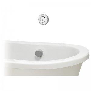 Aqualisa Unity Q Digital Smart Shower Bath with Overflow Filler - Gravity Pumped (UTQ.A2.BTX.20) - main image 1