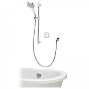 Aqualisa Unity Q Digital Smart Shower Concealed Adjustable with Bath - Gravity Pumped (UTQ.A2.BV.DVBTX.20) - main image 1