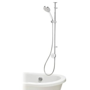 Aqualisa Unity Q Smart Shower Exposed with Bath Fill - Gravity Pumped (UTQ.A2.EV.DVBTX.23) - main image 1