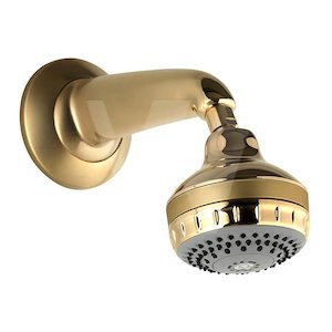 Aqualisa Varispray fixed head - gold (99.50.04) - main image 1