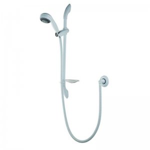 Aqualisa Varispray Shower Rail Kit/Shower Rail Set - White (99.40.20) - main image 1