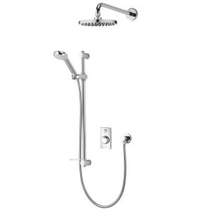 Aqualisa Visage Q Digital Smart Shower Concealed Dual with Wall Head - Gravity Pumped (VSQ.A2.BV.DVFW.20) - main image 1