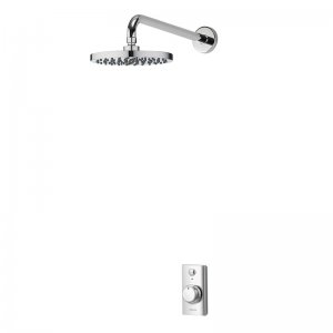 Aqualisa Visage Q Digital Smart Shower Concealed Wall Head - High Pressure/Combi (VSQ.A1.BR.20) - main image 1