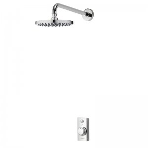 Aqualisa Visage Q Digital Smart Shower Concealed with Wall Head - Gravity Pumped (VSQ.A2.BR.20) - main image 1