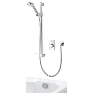 Aqualisa Visage Q Smart Shower Concealed with Adj Head and Bath Fill - Gravity Pumped (VSQ.A2.BV.DVBTX.23) - main image 1
