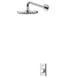 Aqualisa Visage Q Smart Shower Concealed with Fixed Head - Gravity Pumped (VSQ.A2.BR.23) - main image 1