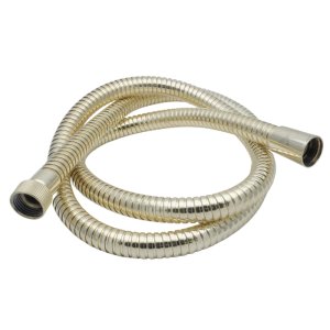 Aqualisa 1.50m metal shower hose - gold (164517) - main image 1