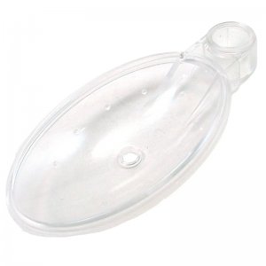 Aqualisa 22mm soap dish - clear (299401) - main image 1