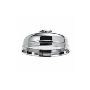 Aqualisa Aquatique 5" shower rose - Chrome (093403) - main image 1