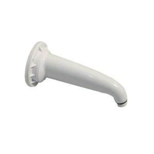 Aqualisa Fixed arm (Plastic) – Ø20mm - White (164620) - main image 1