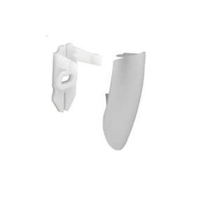 Aqualisa rail end bracket (Single) - Gold (255702) - main image 1
