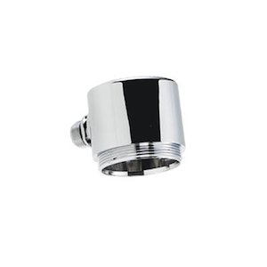 Aqualisa shower head and seal - Black/chrome (018201) - main image 1