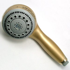 Aqualisa Turbostream handset - Gold (215030) - main image 1