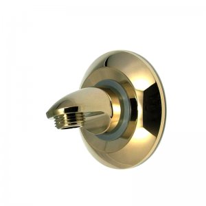 Aqualisa wall outlet assembly - gold (215017) - main image 1