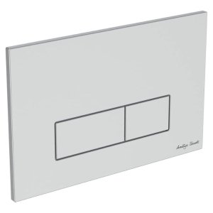 Armitage Shanks Oleas M2 Mechanical Dual Flush Plate - Chrome (S0767AA) - main image 1