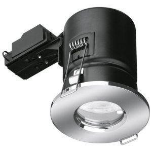 Aurora 240V GU10 IP65 Acoustic Compact Fire Downlight PC (EN-FD103PC) - main image 1