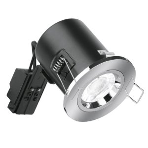 Aurora Enlite GU10 Fixed Downlight - Polished Chrome (EN-FD101PC) - main image 1