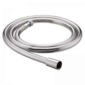 Bristan 1.25m Cone to Nut Easy Clean Shower Hose - 8mm Bore - Chrome (HOS 125CNE01 C) - main image 1