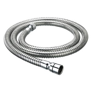 Bristan 1.50m shower hose - 8mm bore - chrome (HOS 150CN01 C) - main image 1