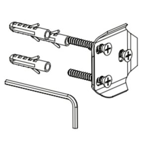 Bristan Accessory Fixing Kit (DP26-1) - main image 1