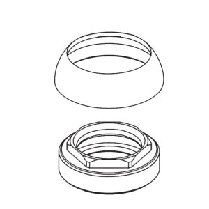 Bristan Cartridge Retaining Nut (8YG35000) - main image 1