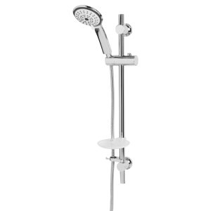 Bristan Casino Shower Kit with Large 3 Function Handset and Easy Clean Hose - Chrome (CAS KIT03 C) - main image 1
