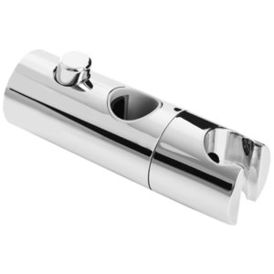 Bristan Casino Slider Bracket with Push Button - Chrome (CAS SLID02 C) - main image 1