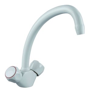 Bristan Club budget sink mixer - white (VAC BSNK WHT) - main image 1