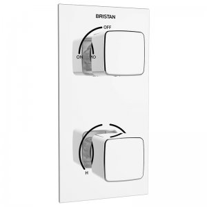 Bristan Cobalt recessed thermostatic shower valve (Cobalt) - main image 1