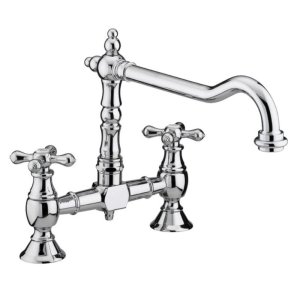 Bristan Colonial Bridge Sink Mixer - Chrome (K BRSNK C) - main image 1