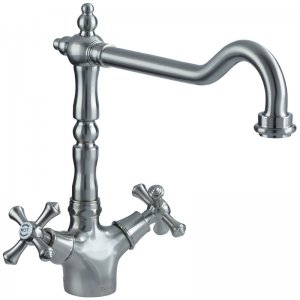 Bristan Colonial Easyfit Sink Mixer - Brushed Nickel (K SNK EF BN) - main image 1