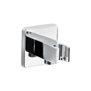 Bristan Contemporary Square Wall Outlet With Handset Holder Bracket (C WOSQ02 C) - main image 1