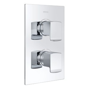 Bristan Descent Recessed Concealed Shower Valve With Diverter - Chrome (DSC SHCDIV C) - main image 1