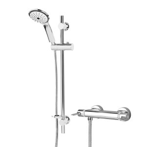 Bristan Design Utility bar mixer shower with levers (DUL2 SHXARFF C) - main image 1